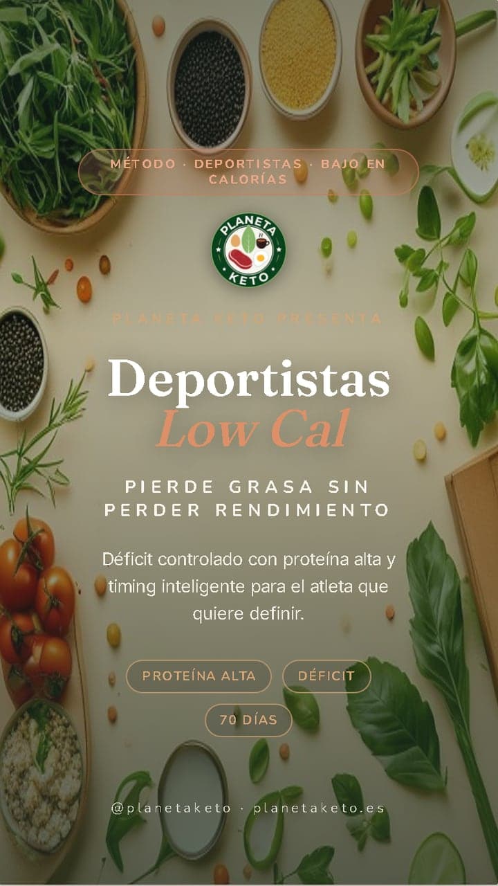 Método Deportistas Bajo en Calorías