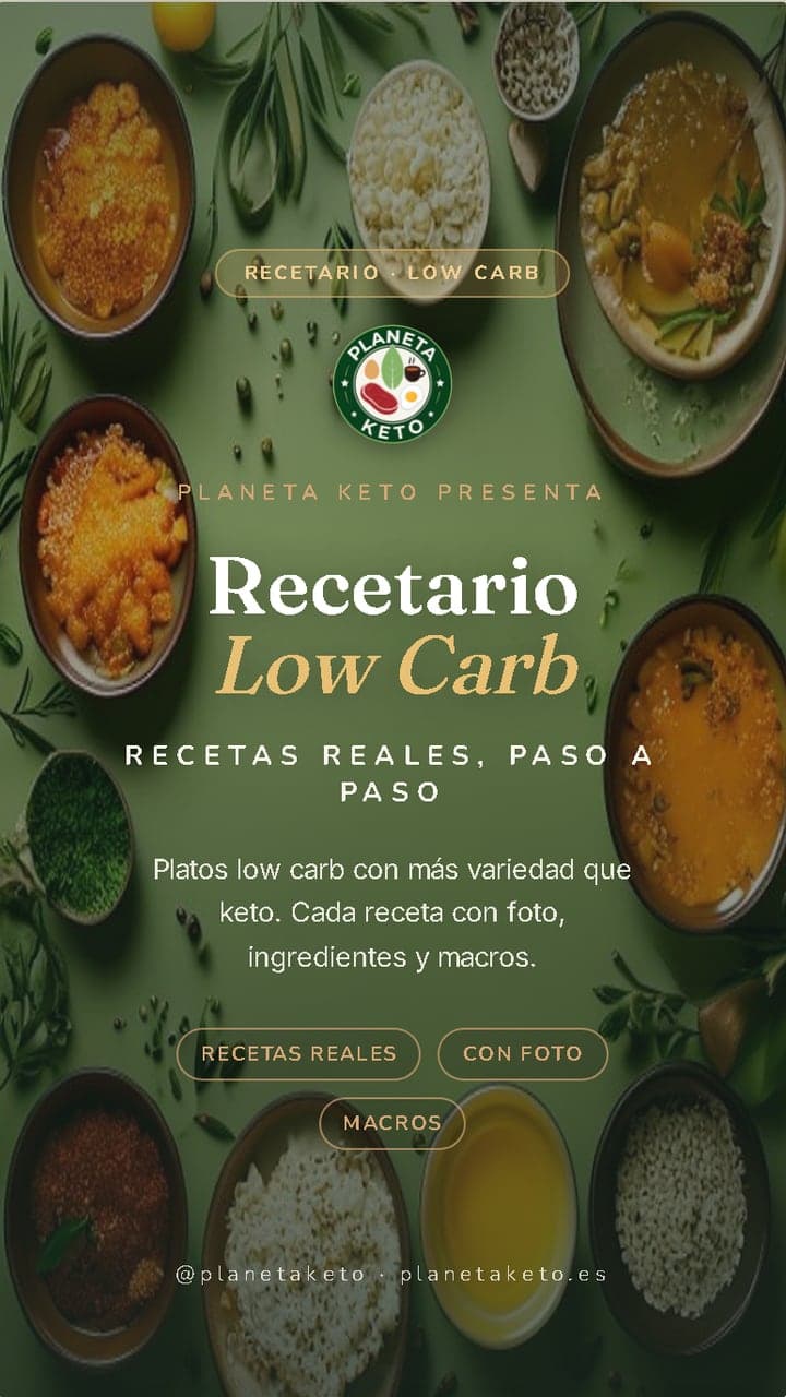 Recetario Low Carb