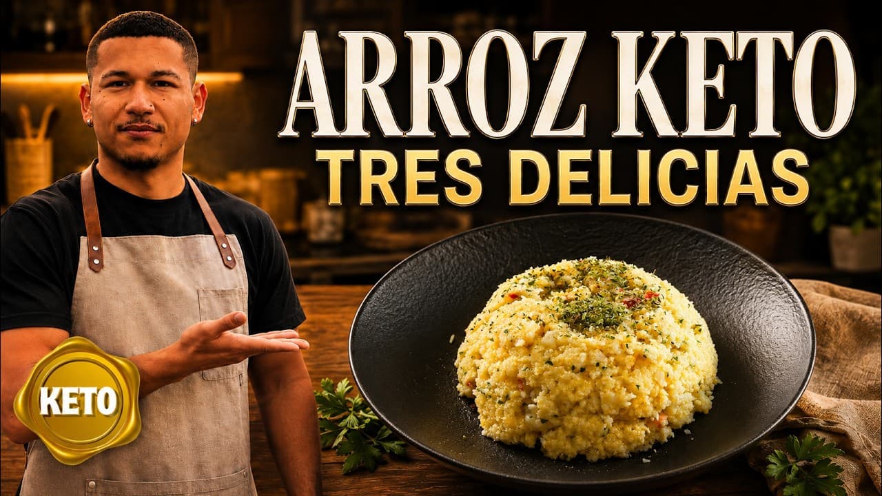 Arroz de Coliflor Tres Delicias Keto