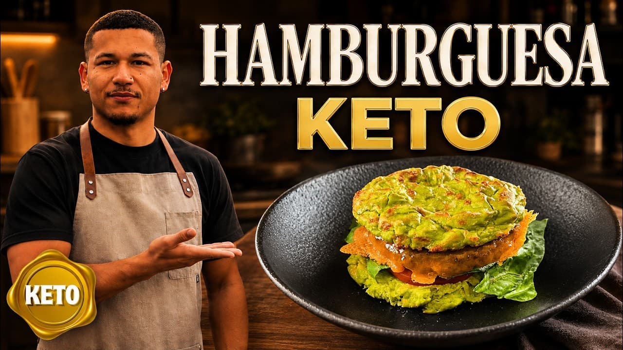 Hamburguesa sin pan