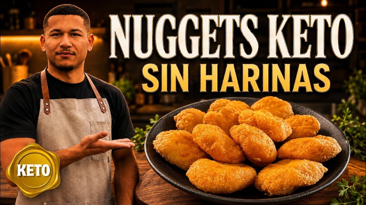 Nuggets Crujientes sin carbohidratos