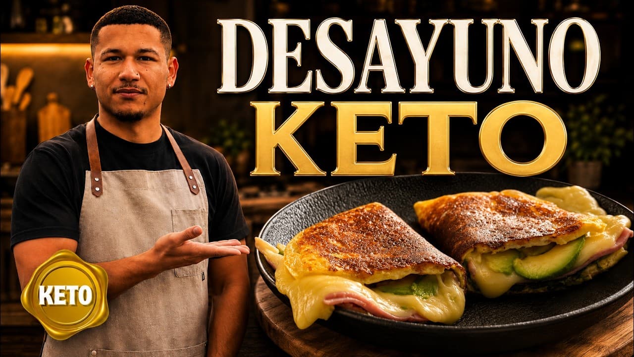 Desayuno keto fácil sin harinas