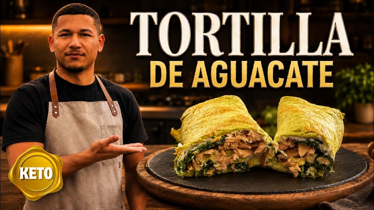 Tortillas de Aguacate con Atún