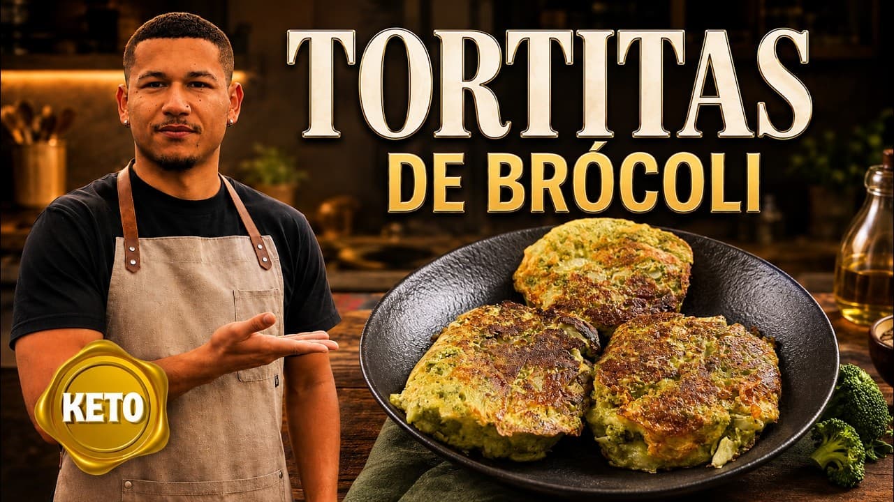 Tortitas de Brócoli con Queso