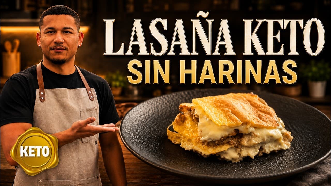 Lasaña sin pasta